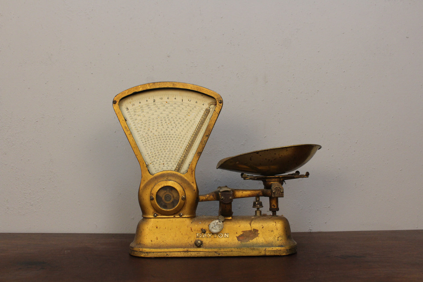 Antique Dayton Gold Computing Scale