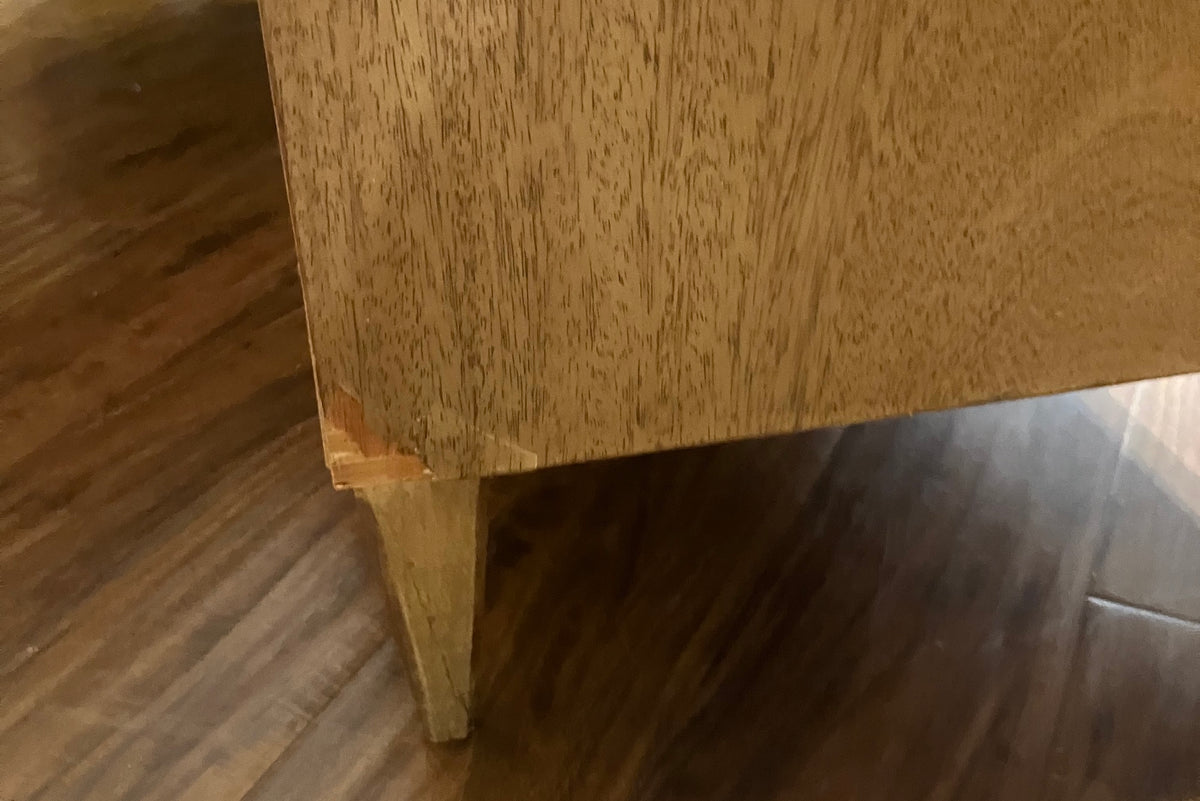 Mid Century Sable 6-Drawer Dresser