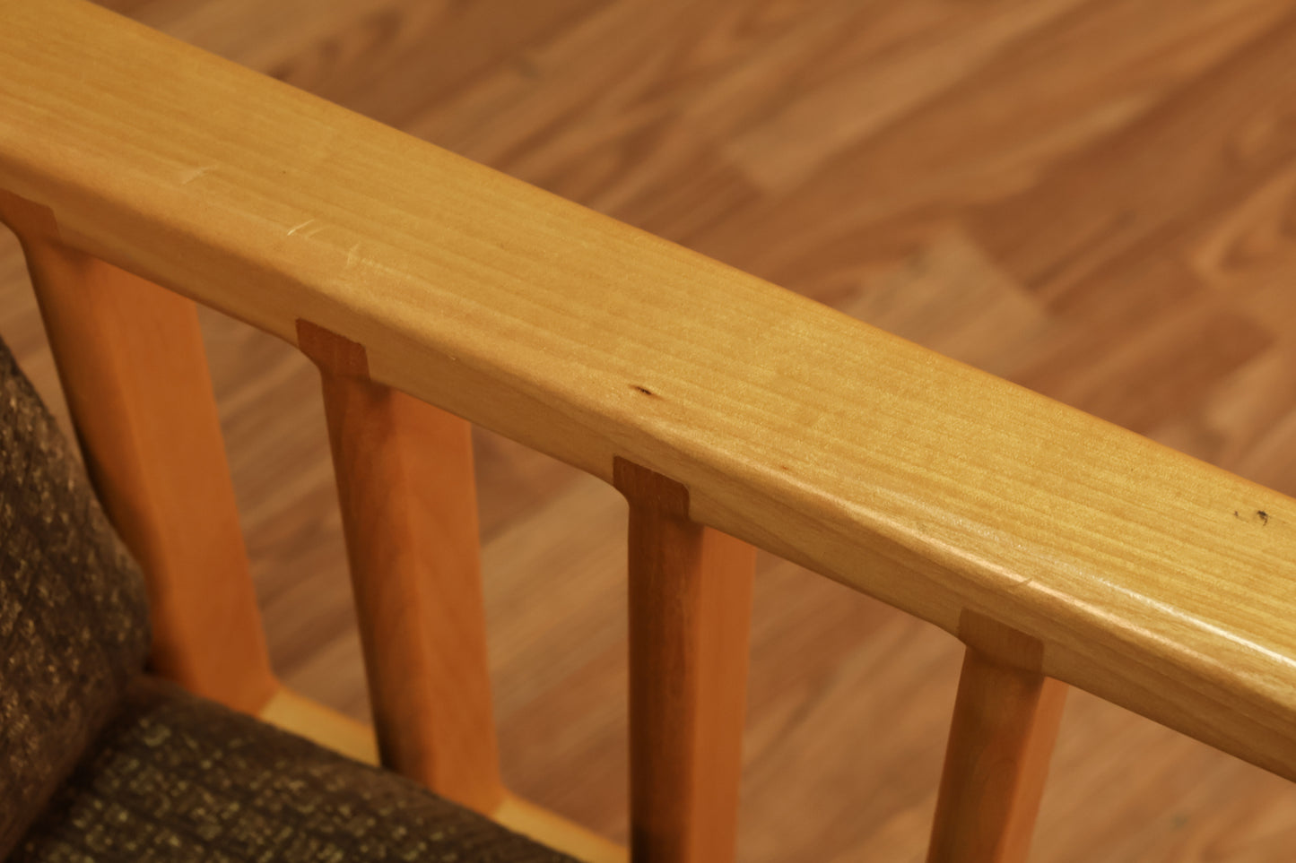 Boxy Solid Birch Lounge Chair