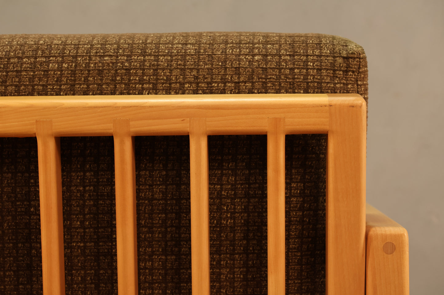 Boxy Solid Birch Lounge Chair