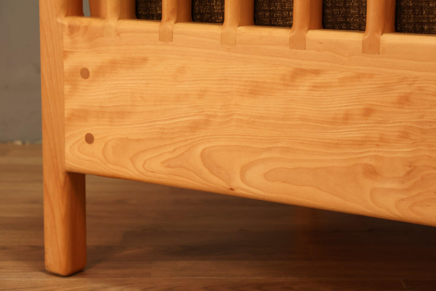 Boxy Solid Birch Lounge Chair