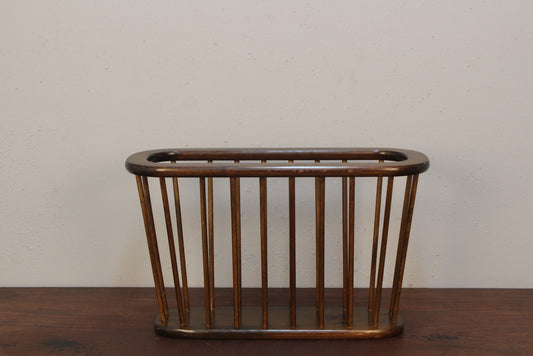 Mid Century Spindle Magazine Rack