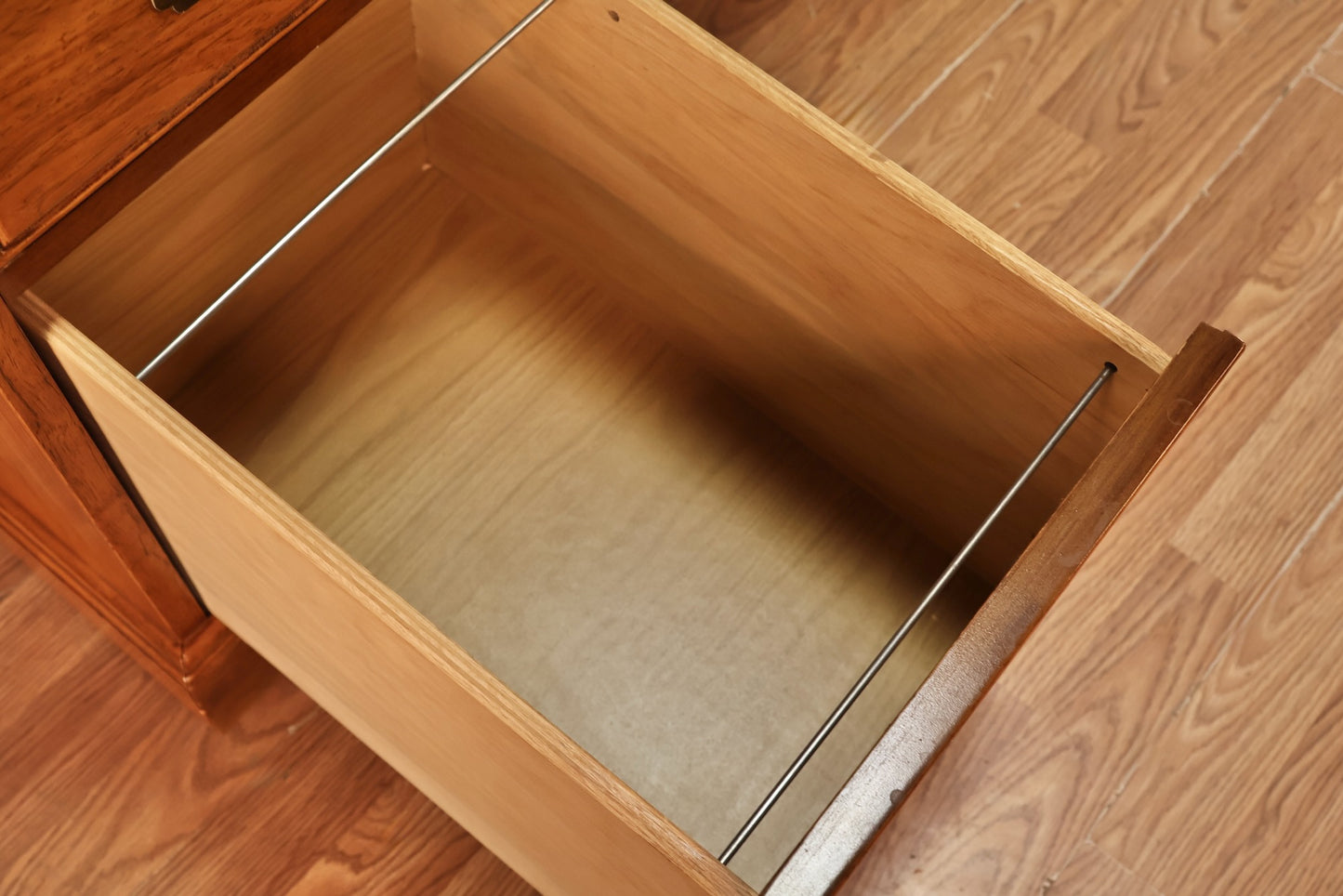 Campaign-Style 7-Drawer Executive Desk - ONLINE ONLY