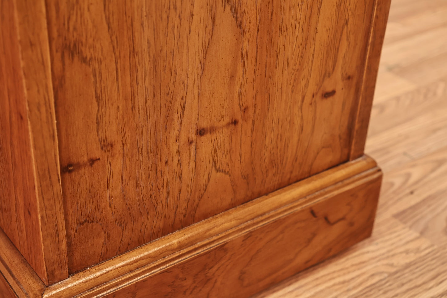 Campaign-Style 7-Drawer Executive Desk - ONLINE ONLY
