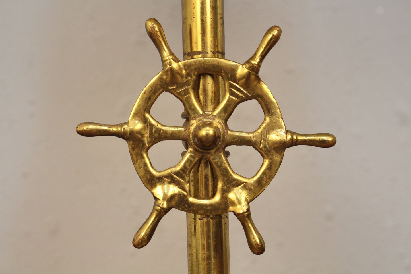 Petite Nautical Brass Table Lamp