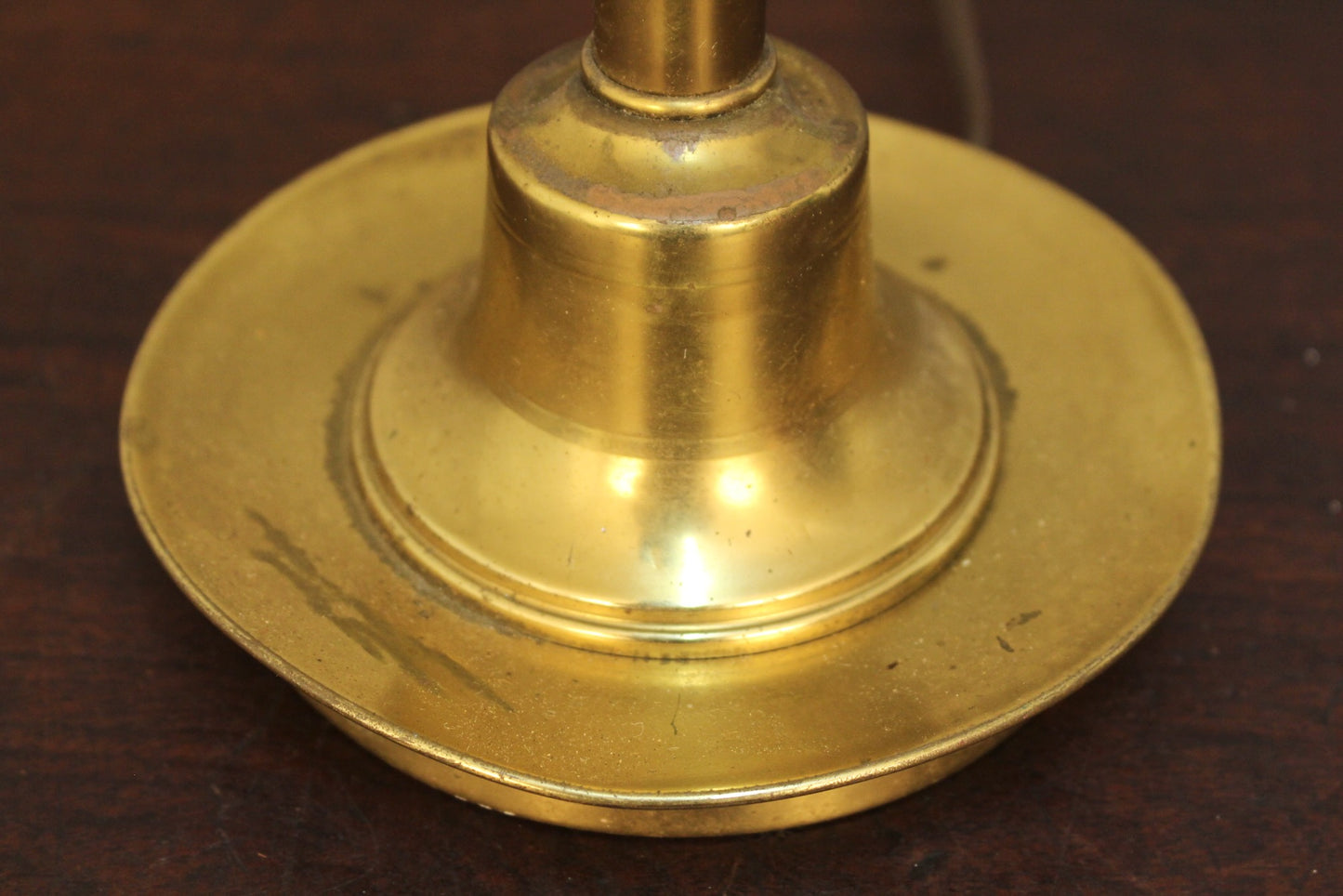 Petite Nautical Brass Table Lamp