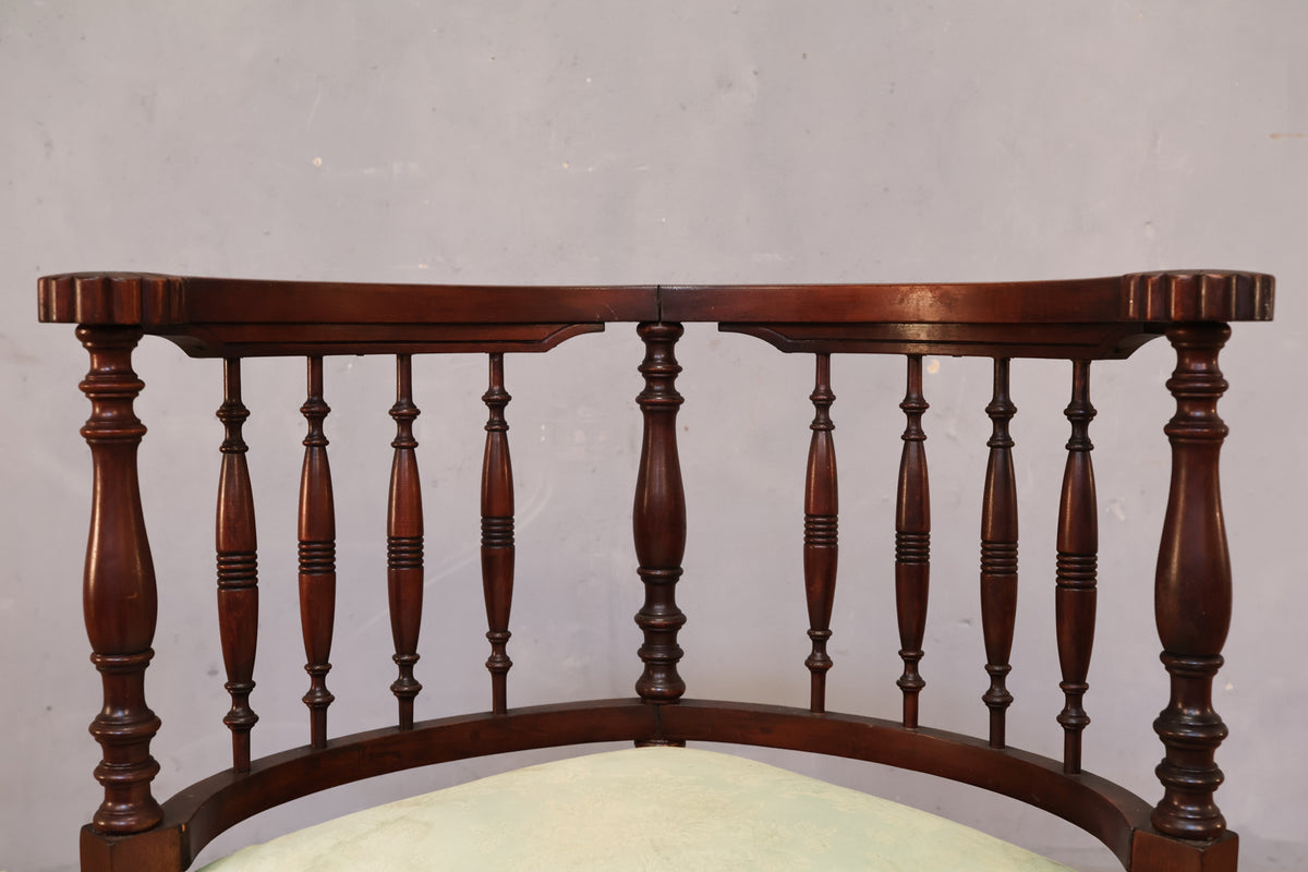 Victorian Spindle-Back Corner Chair
