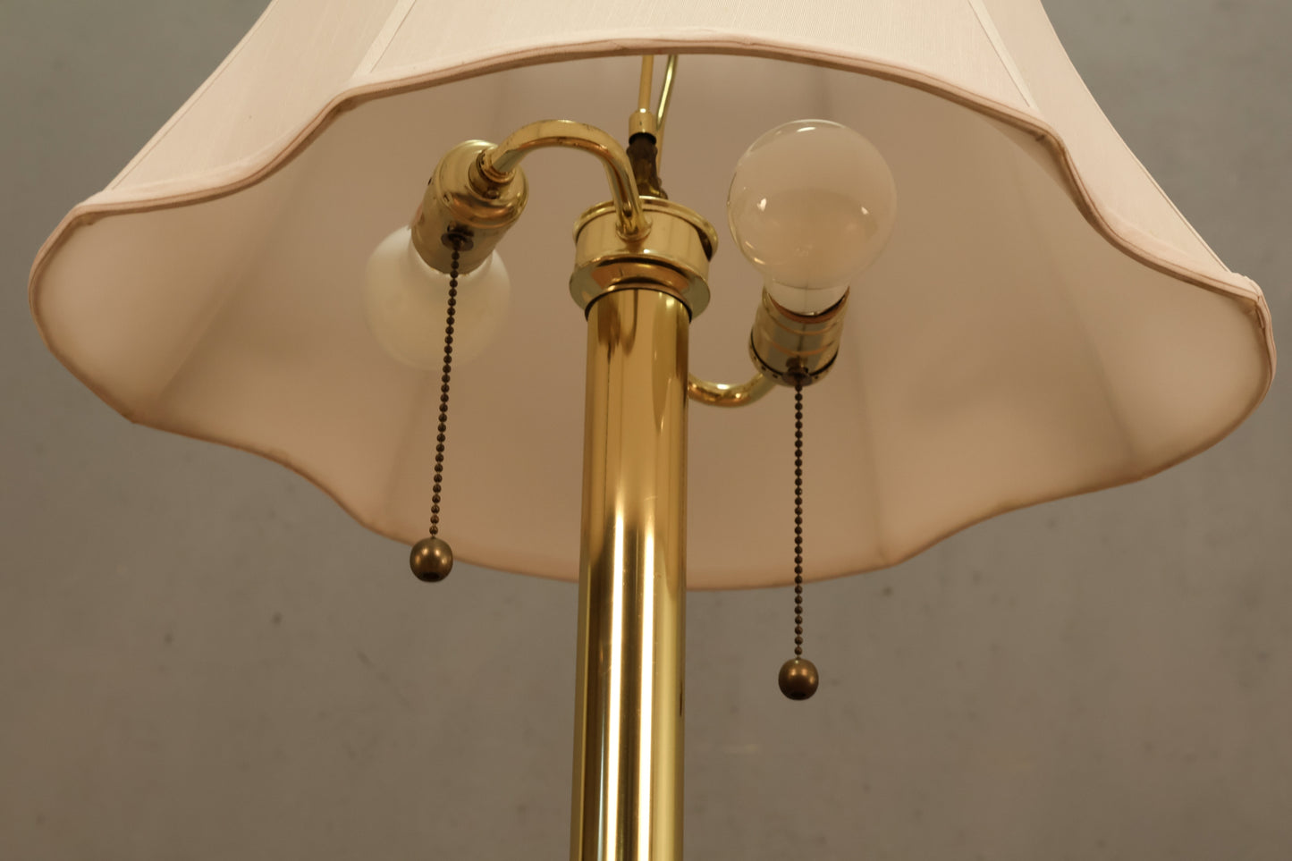 Solid Brass Triple-Helix Floor Lamp