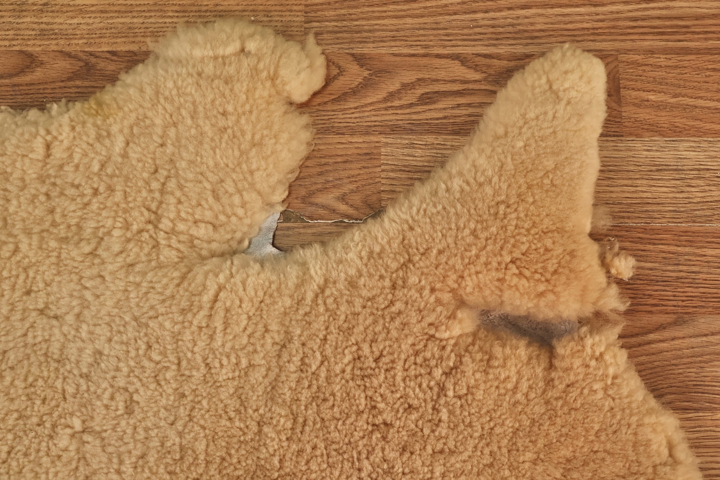 Small Sheepskin Throw Rug W - ONLINE ONLY