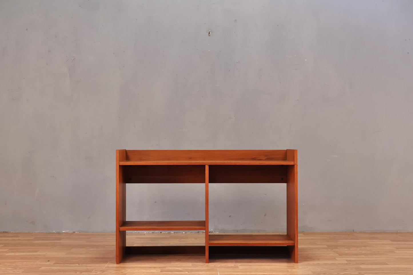 Teak Divided Open Shelf - ONLINE ONLY