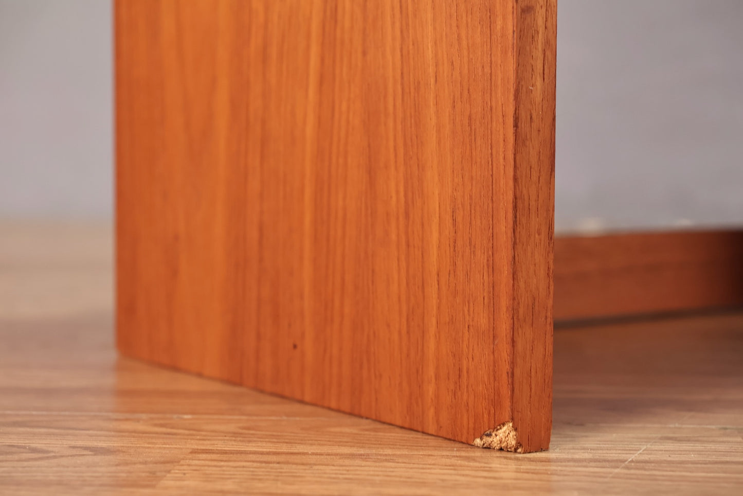 Teak Divided Open Shelf - ONLINE ONLY