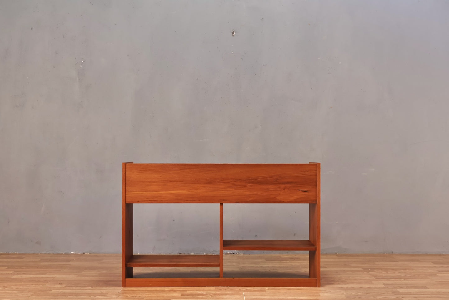 Teak Divided Open Shelf - ONLINE ONLY