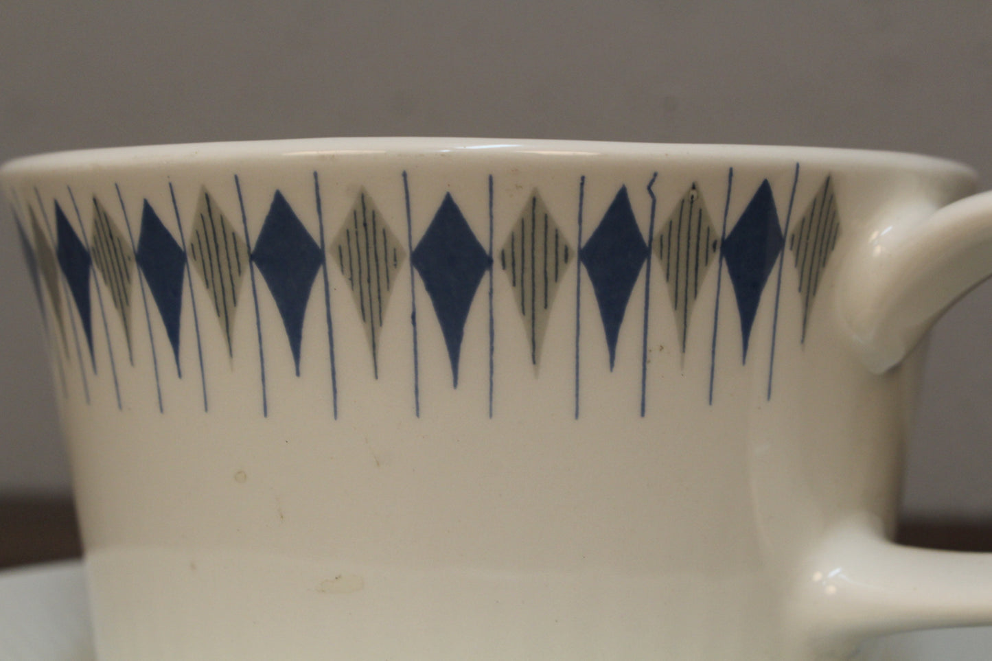 1960s Figgjo Flint "Ruth" Gravy Boat & Saucer