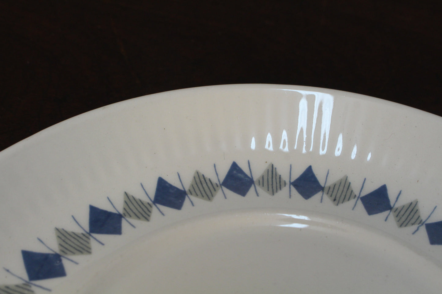 1960s Figgjo Flint "Ruth" Gravy Boat & Saucer