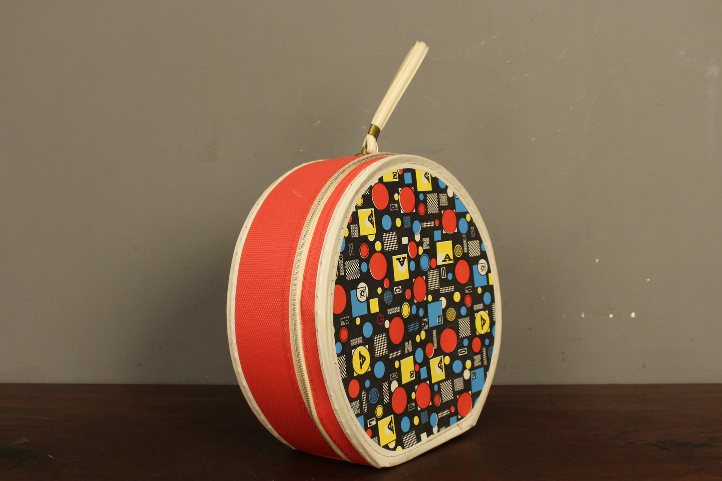 Mod Alphabet Round Suitcase