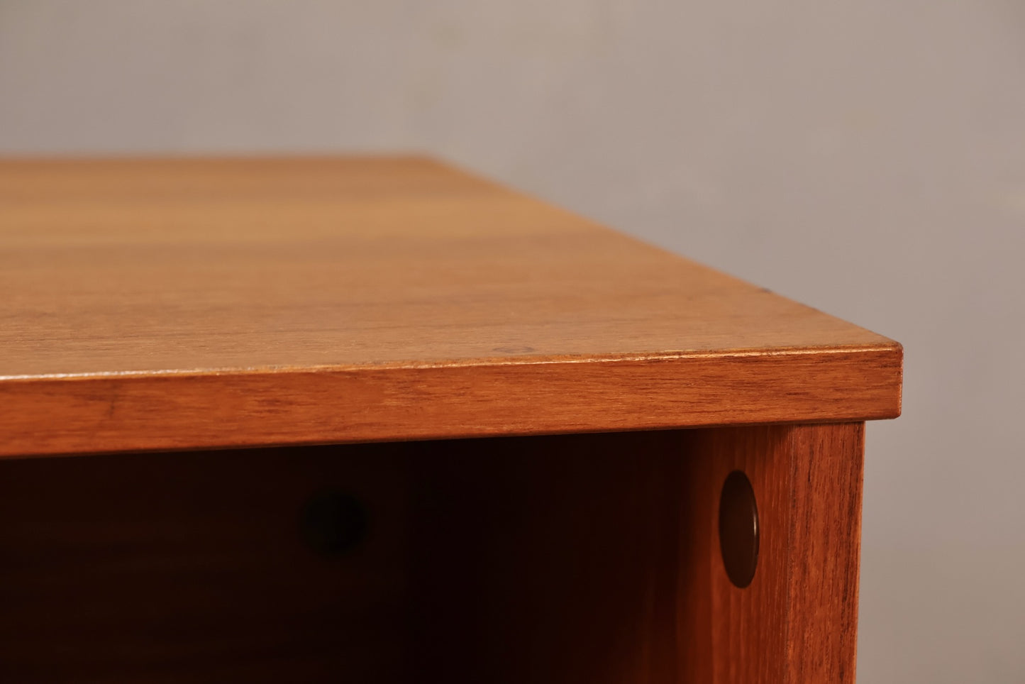Teak 2-Drawer Desk