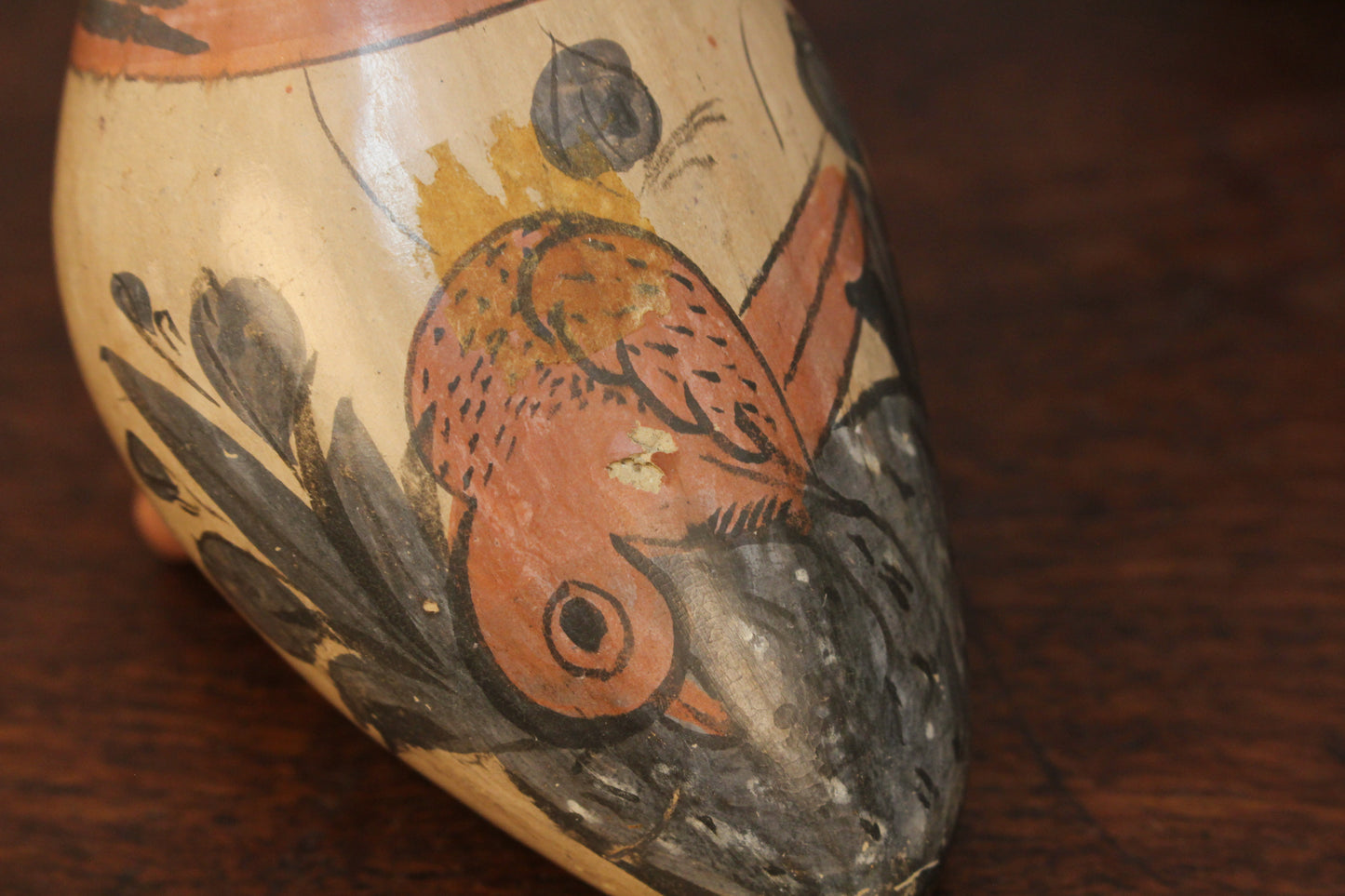 Trio of Tonala Ceramic Birds