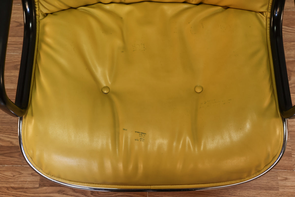 Pollock Knoll 1970s Yellow Desk Chair - ONLINE ONLY