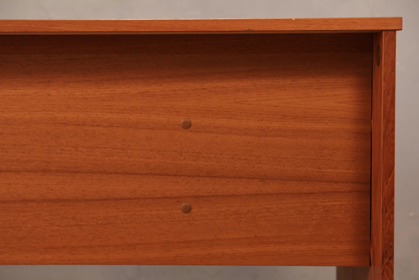 Teak 2-Drawer Desk