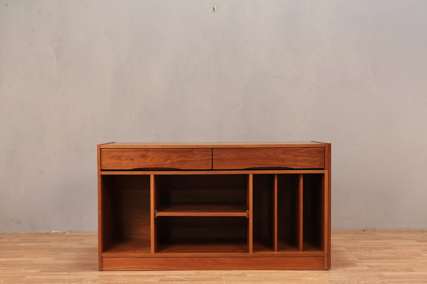 Teak Expanding Media Console