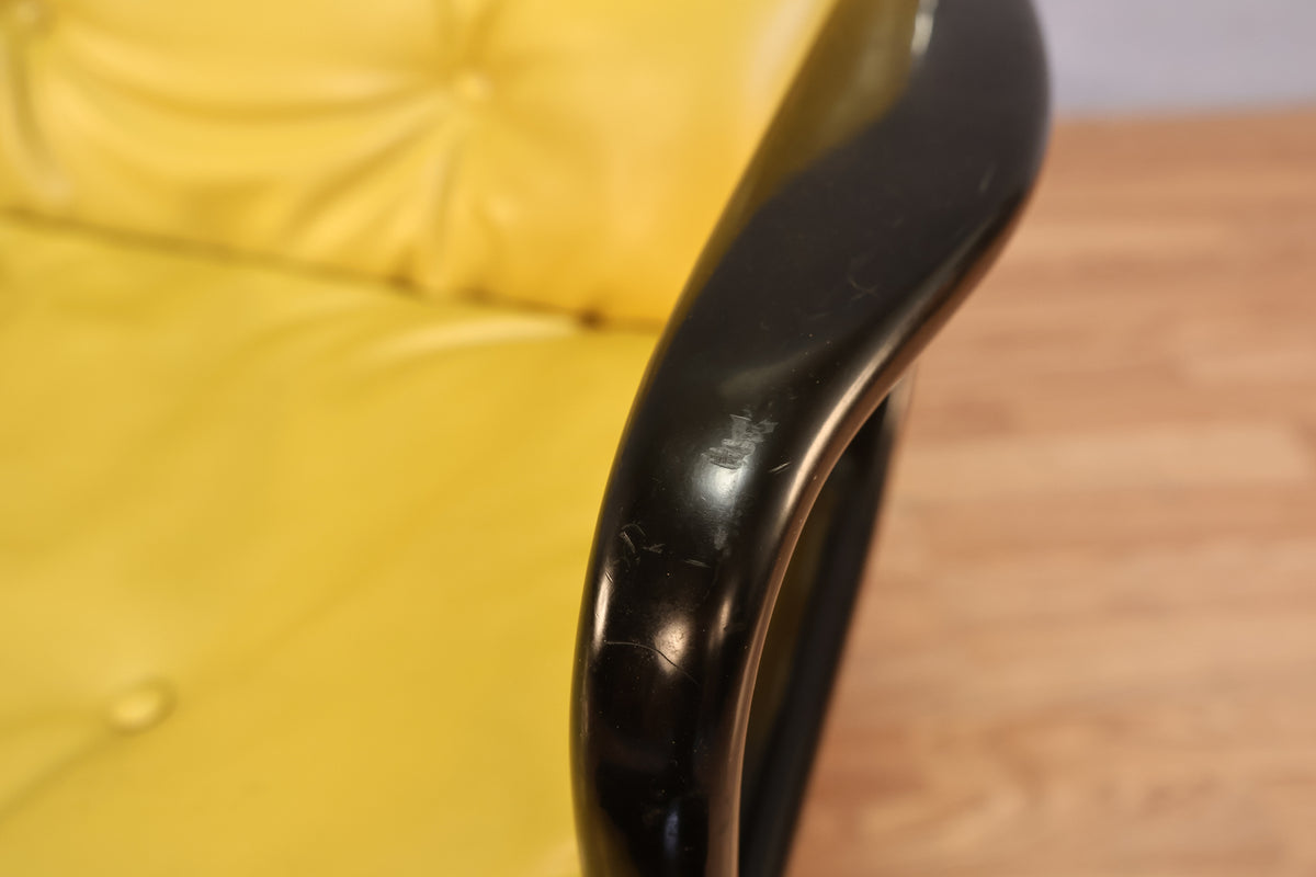 Pollock Knoll 1970s Yellow Desk Chair - ONLINE ONLY