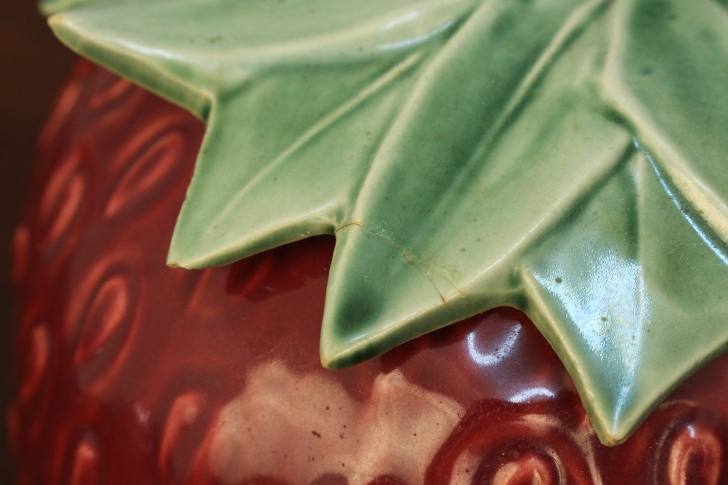 McCoy Strawberry Cookie Jar