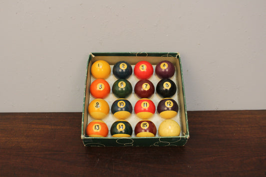 Set Of Billard Balls H