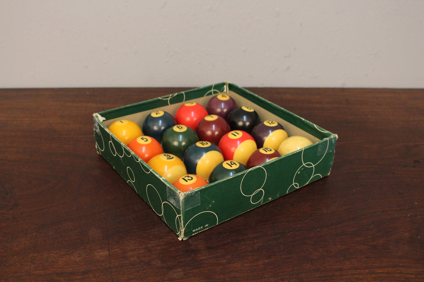 Set Of Billard Balls H