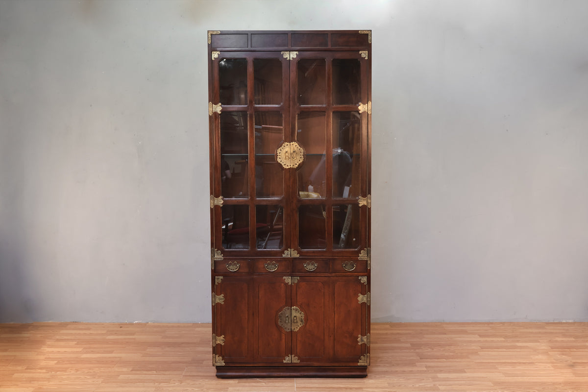 Large Henredon Chinoiserie Wall Unit - ONLINE ONLY