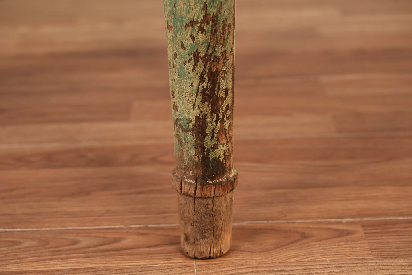 Distressed Farmhouse Green Kitchen Table