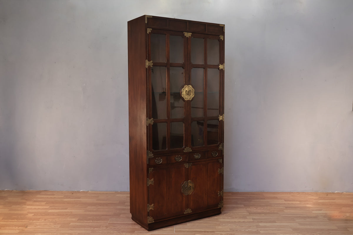 Large Henredon Chinoiserie Wall Unit - ONLINE ONLY