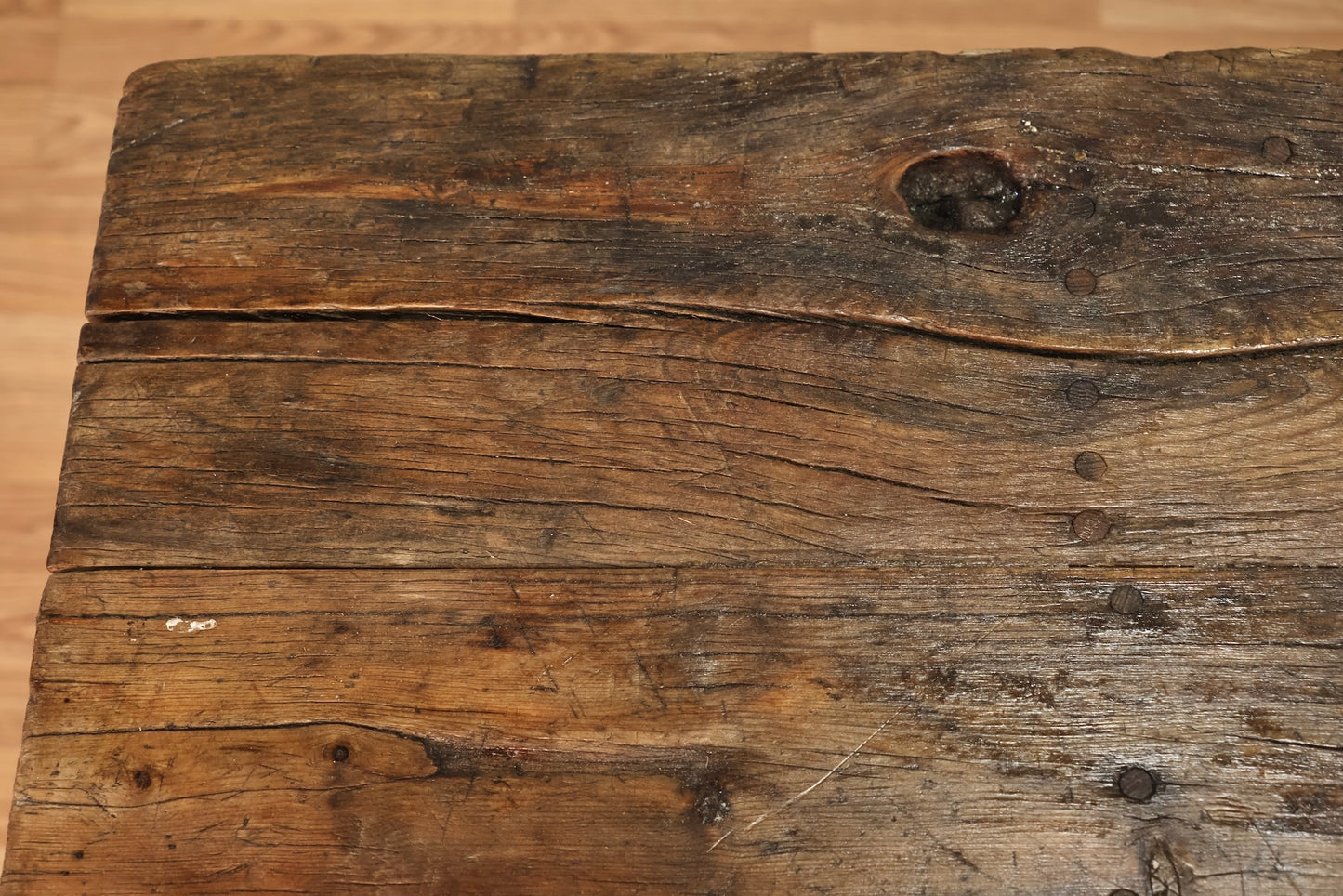 Distressed Farmhouse Green Kitchen Table