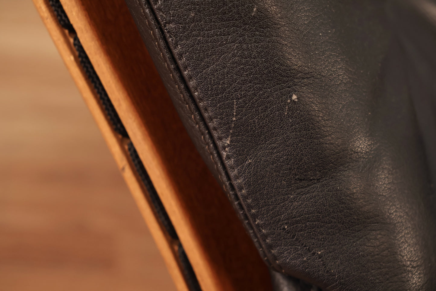 Ingmar Relling "Siesta" Leather & Teak Lounge Chair - ONLINE ONLY