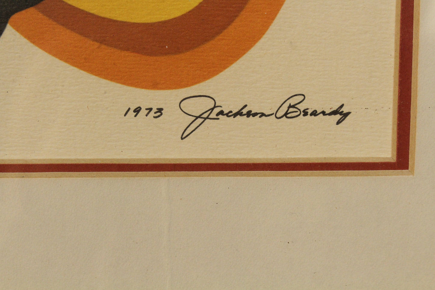 "Flock" 1973 Jackson Beardy Serigraph