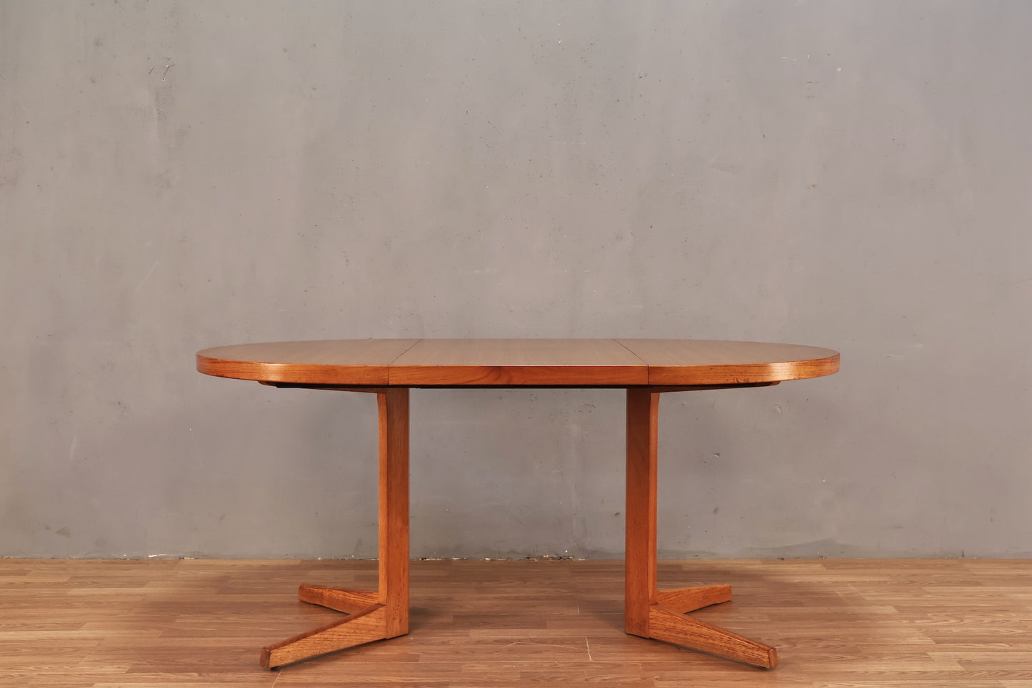 Teak Round Dining Table with Leaf