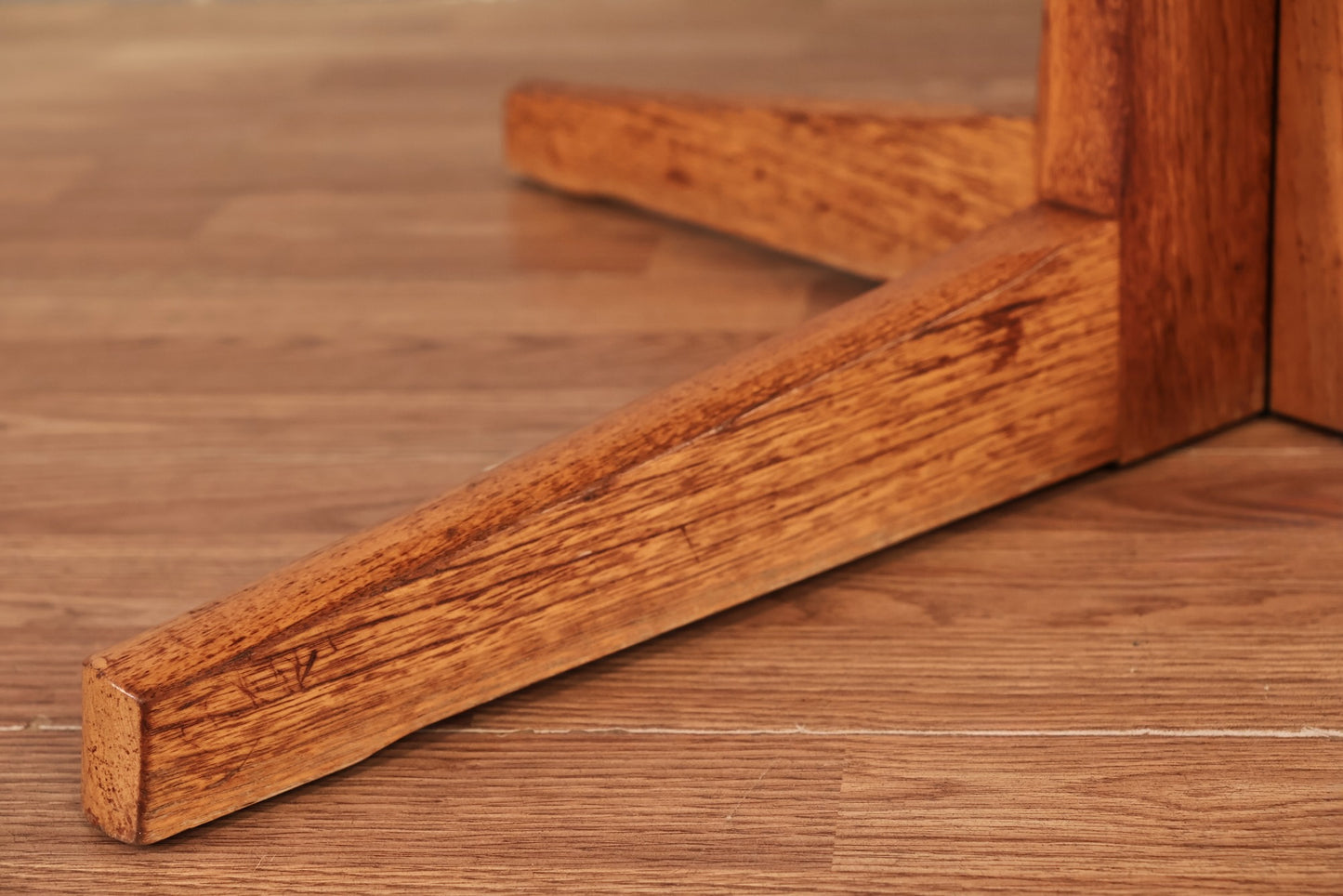 Teak Round Dining Table with Leaf
