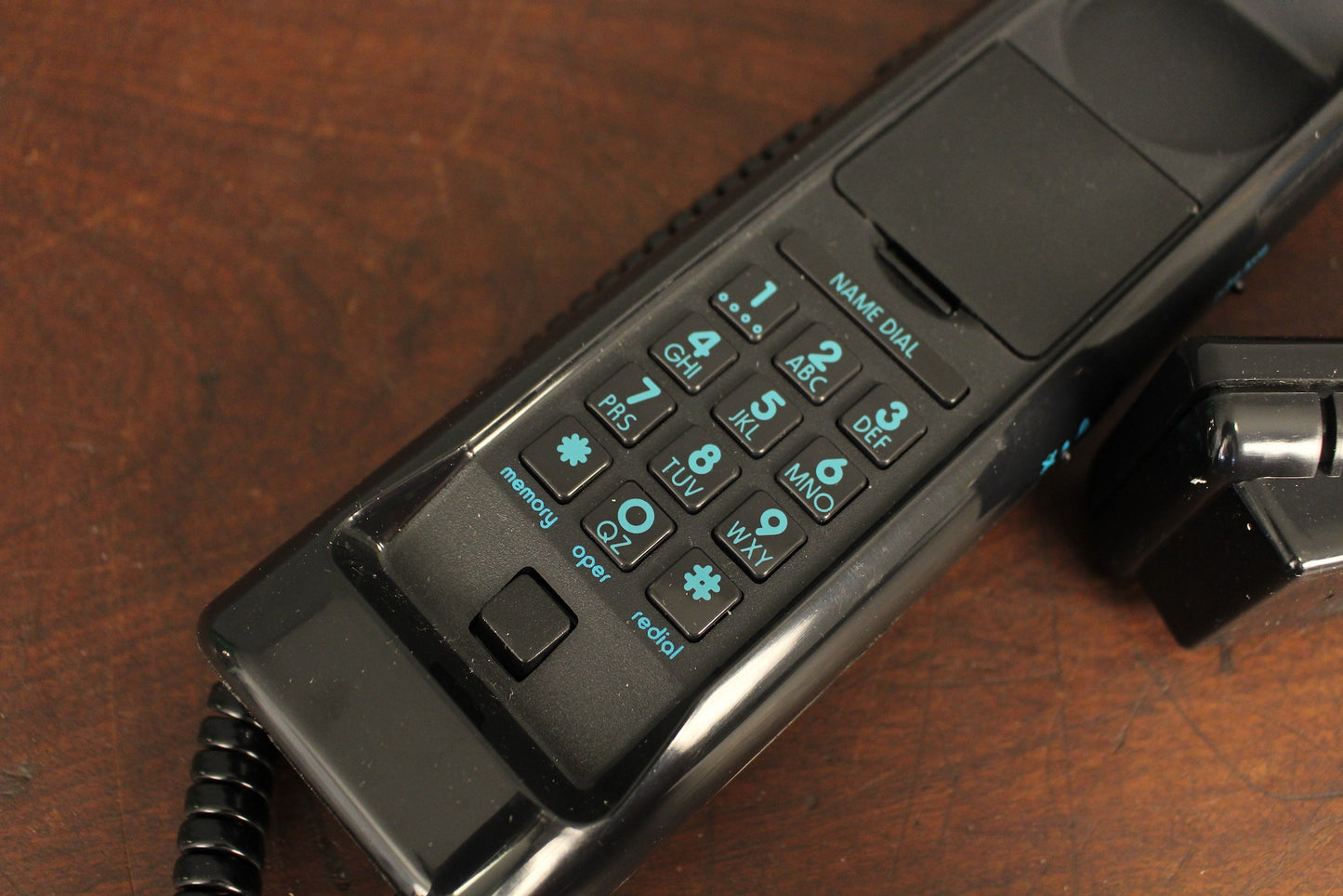 1980s Black Swatch Twin Phone