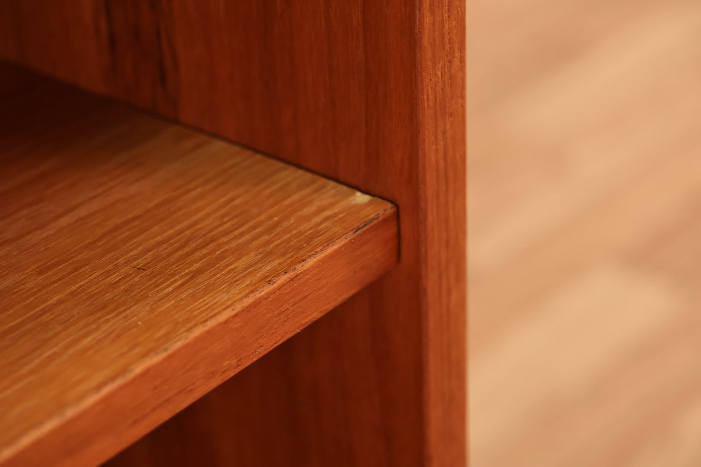 Danish Teak 5-Tier Bookshelf