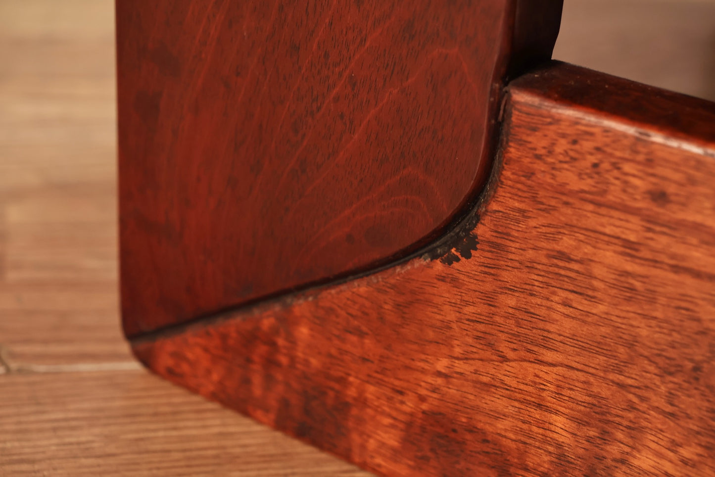 Brazilian Russet Leather Lounge Chair & Ottoman - ONLINE ONLY