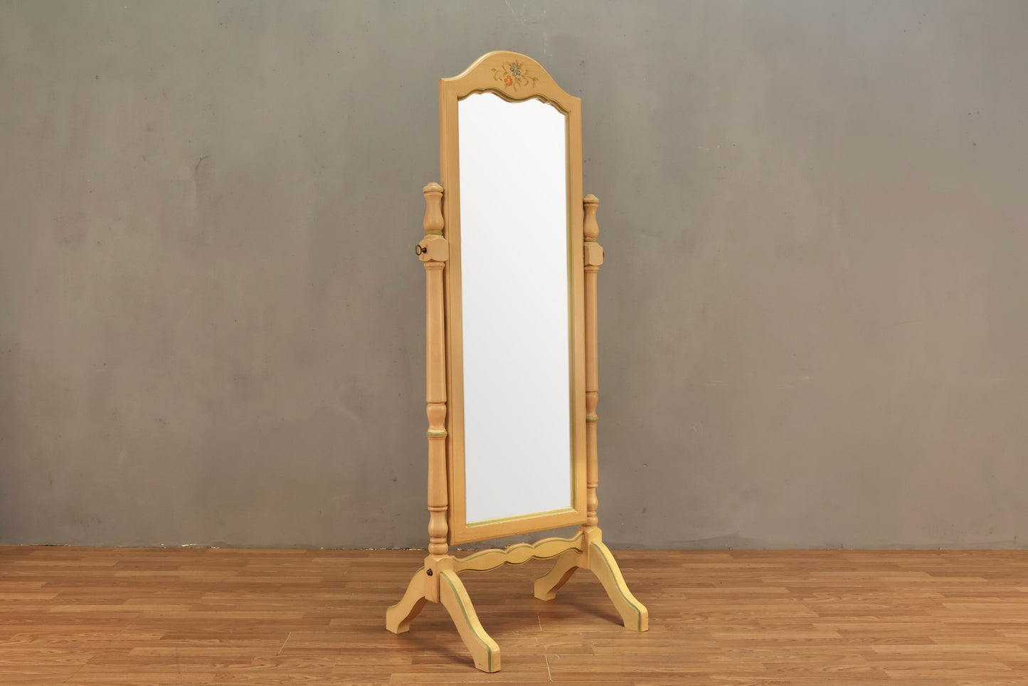 Country Pine Cheval Mirror