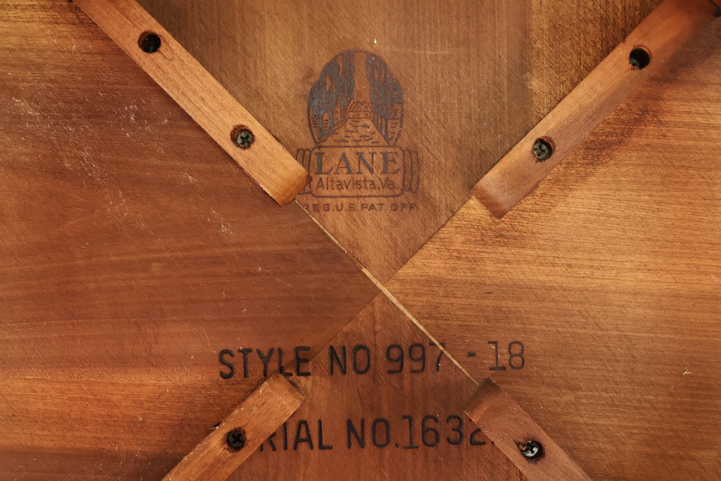 Adrian Pearsall for Lane Walnut Side Table - ONLINE ONLY