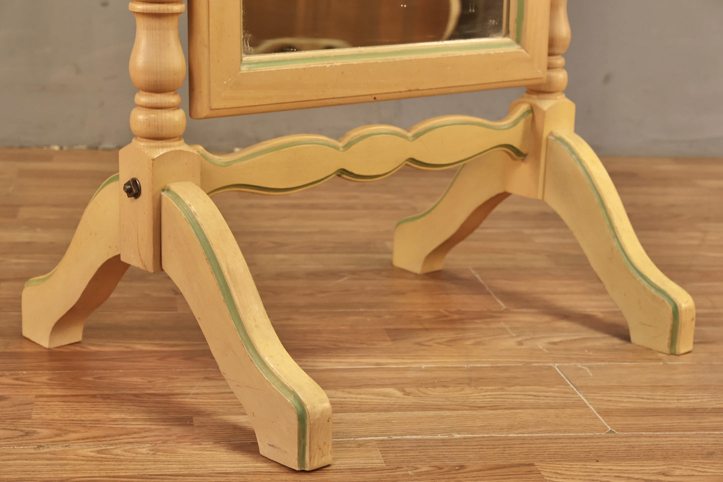 Country Pine Cheval Mirror