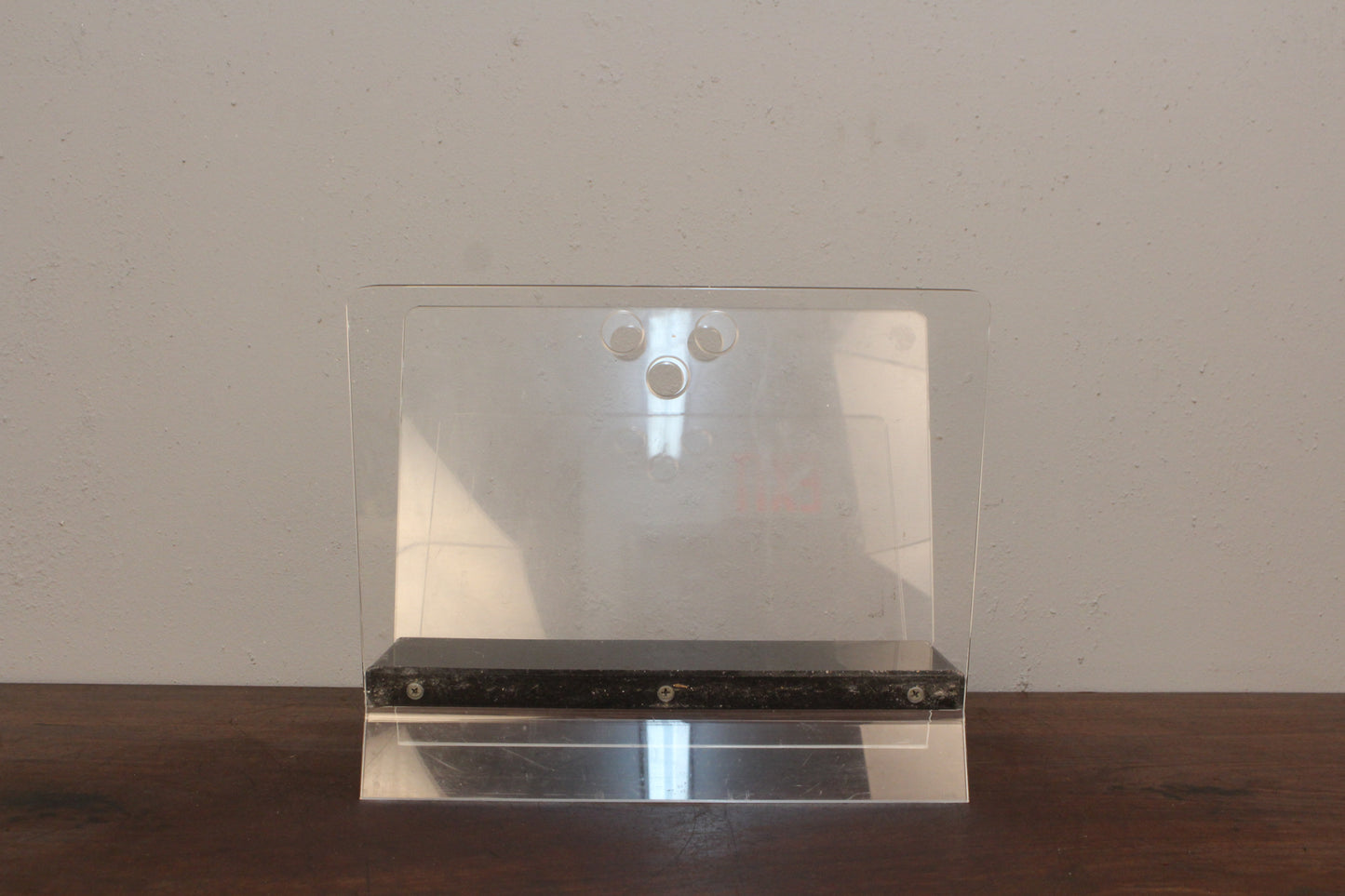 1960s Acrylic Magazine Caddy