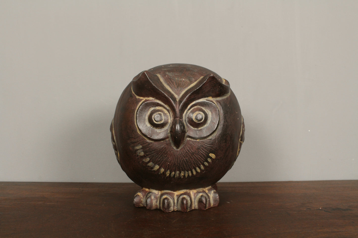 Mid Century Owl Statue