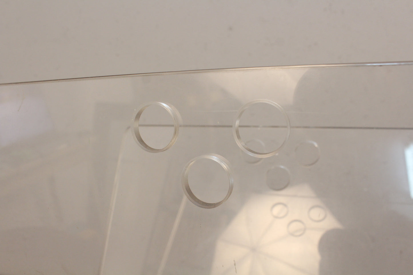 1960s Acrylic Magazine Caddy