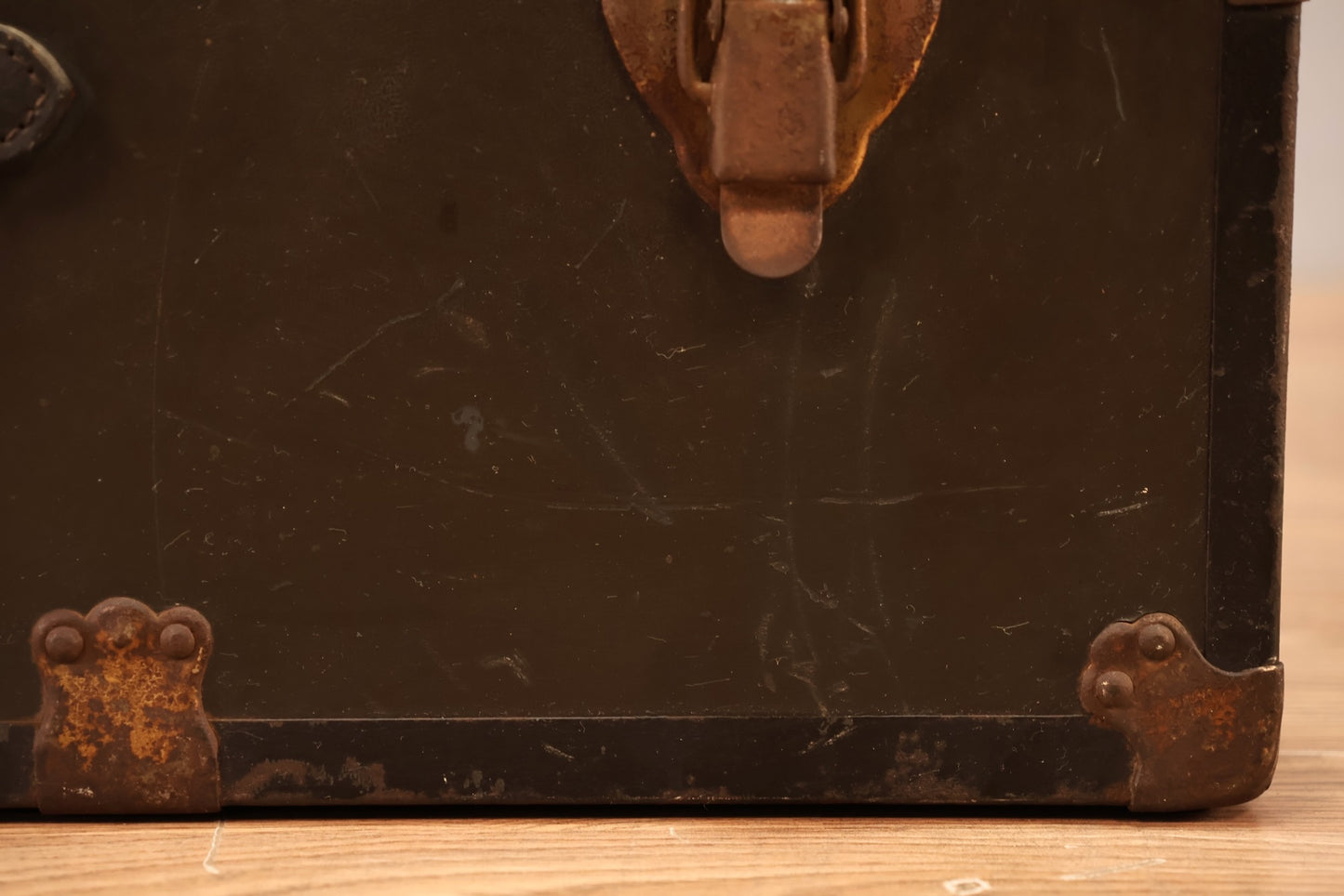 Low Slate Gray Steamer Trunk - ONLINE ONLY