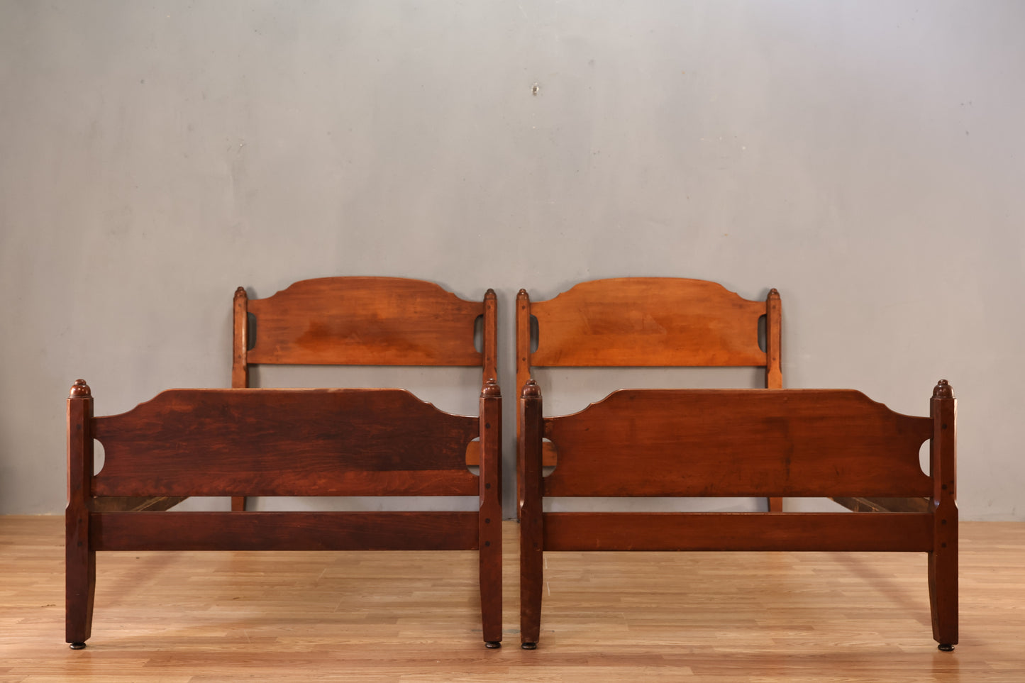 Country Maple Twin Bed Frame - ONLINE ONLY