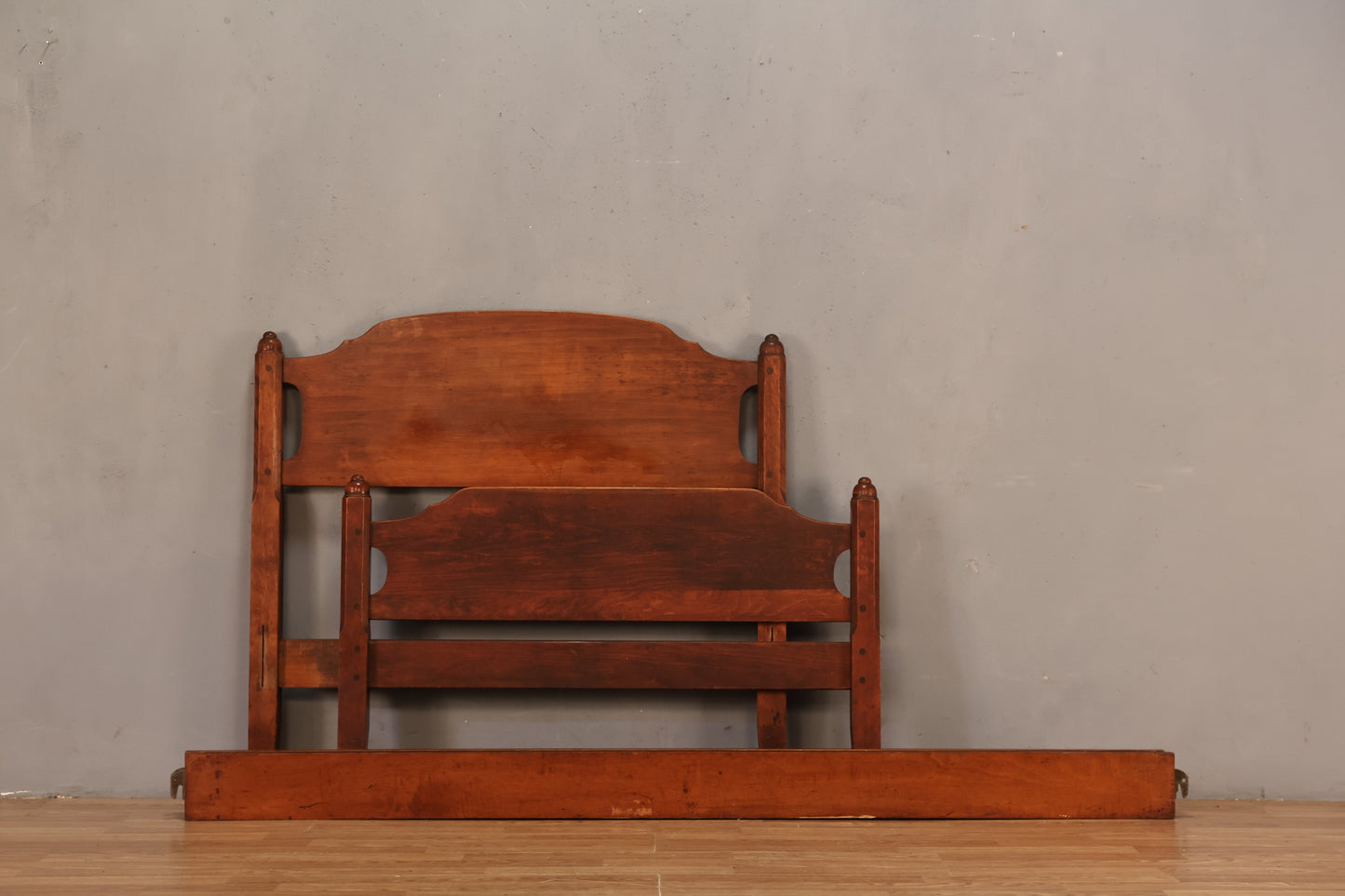 Country Maple Twin Bed Frame - ONLINE ONLY