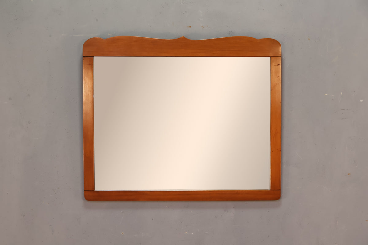 Carved Maple Mirror