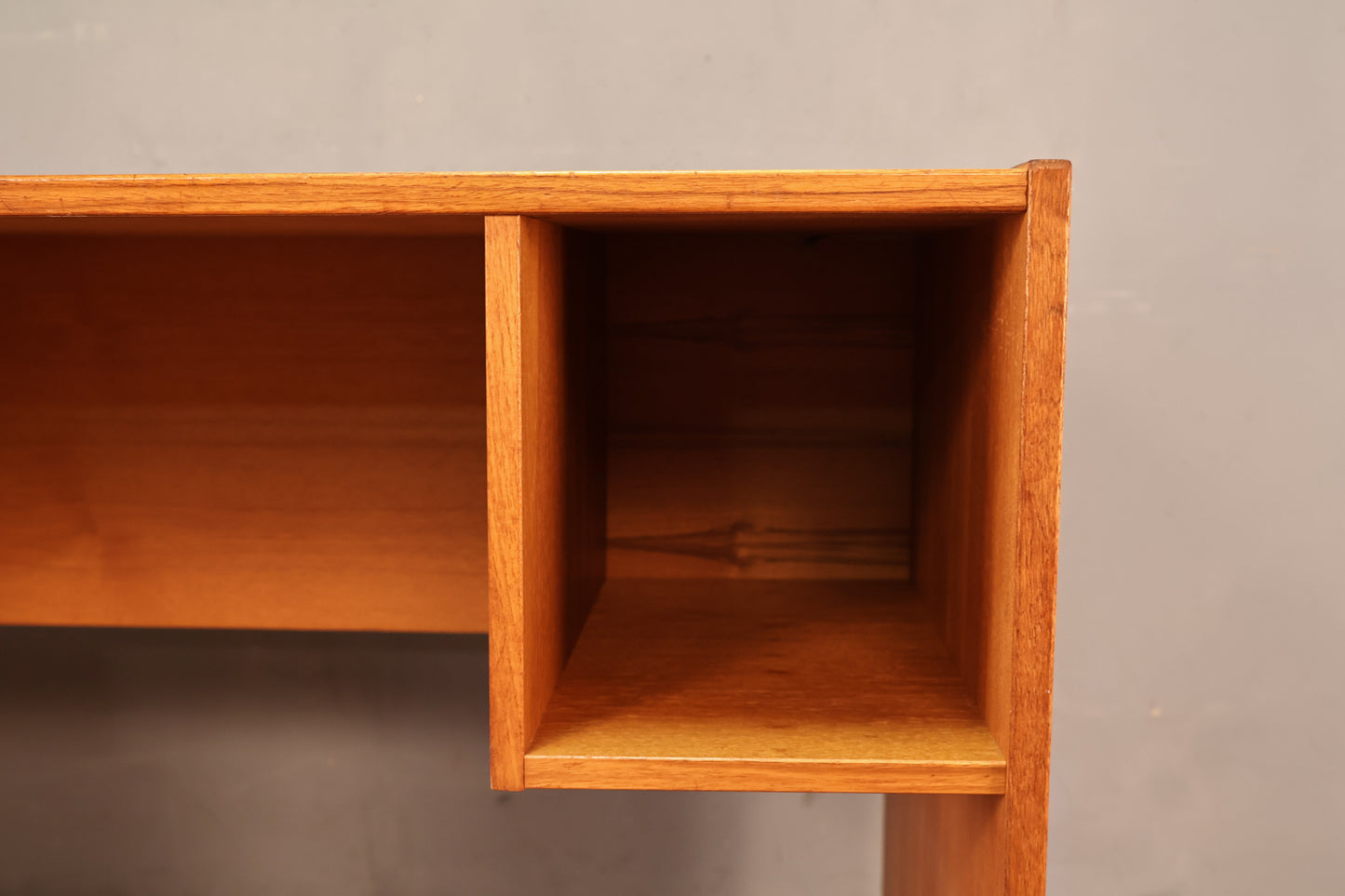 Danish Teak 2-Drawer Desk